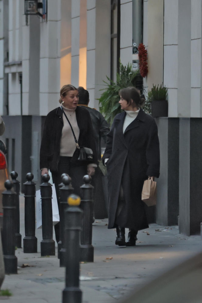 Małgorzata Ostrowska-Królikowska na zakupach