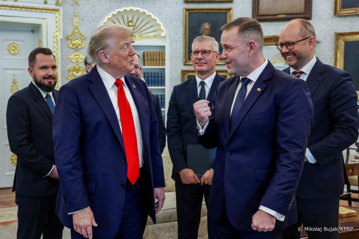 Spotkanie Donalda Trumpa z Karolem Nawrockim