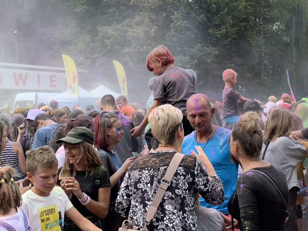 Holi Święto Kolorów Sosnowcu