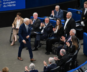 Uroczystość wręczenia Europejskich Orderów Zasługi