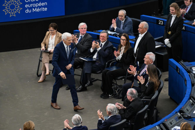 Uroczystość wręczenia Europejskich Orderów Zasługi