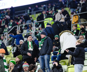 Lechia Gdańsk - Górnik Zabrze, zdjęcia kibiców i zawodników z meczu 18, kolejki PKO BP Ekstraklasy