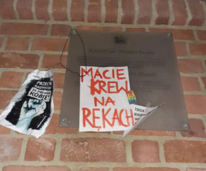 Wrocław: Strajk Kobiet na Ostrowie Tumskim [ZDJĘCIA]