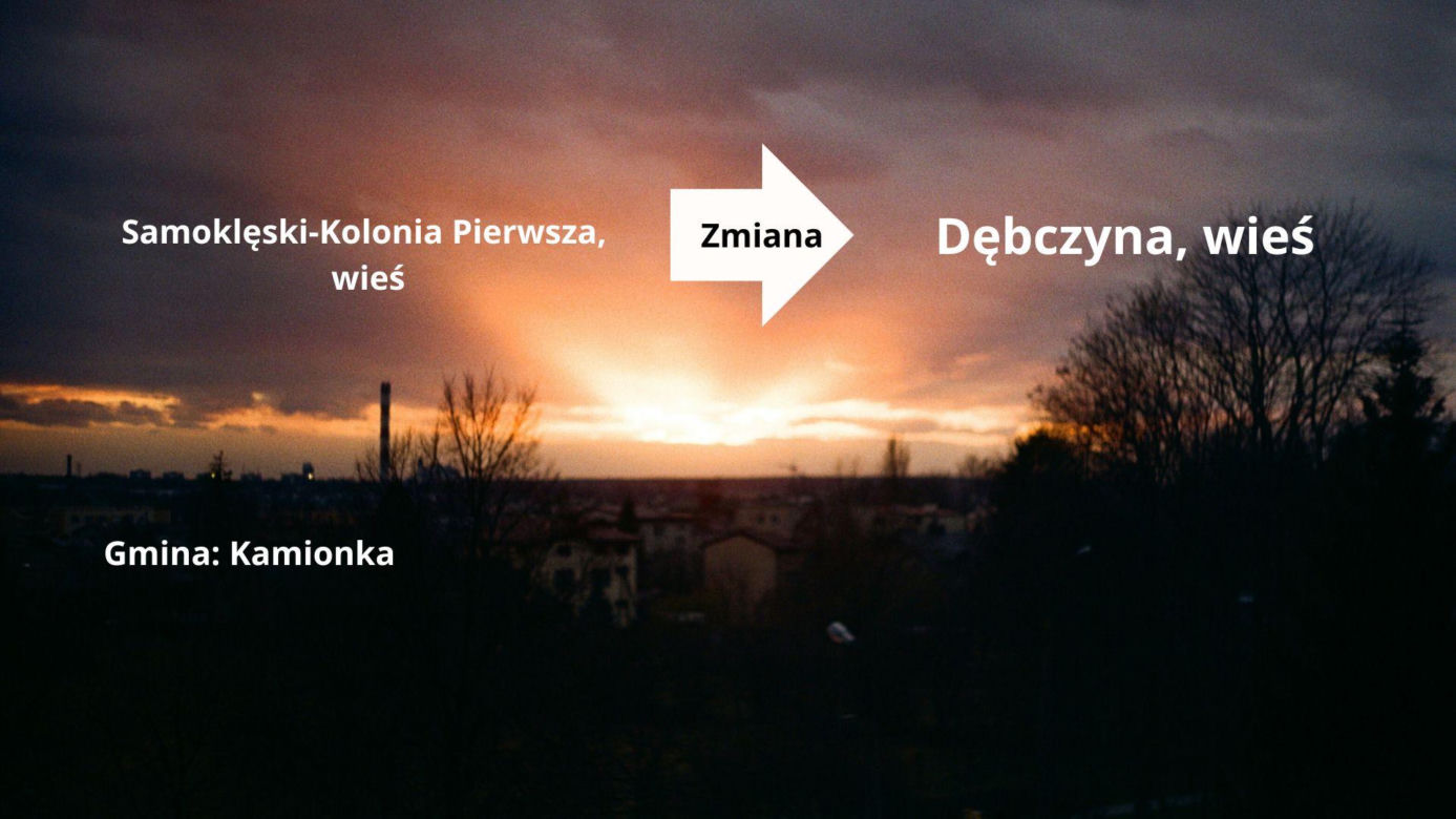 Ogromne zmiany na mapie Polski! Te miejscowości w Lubelskiem będą inaczej się nazywać