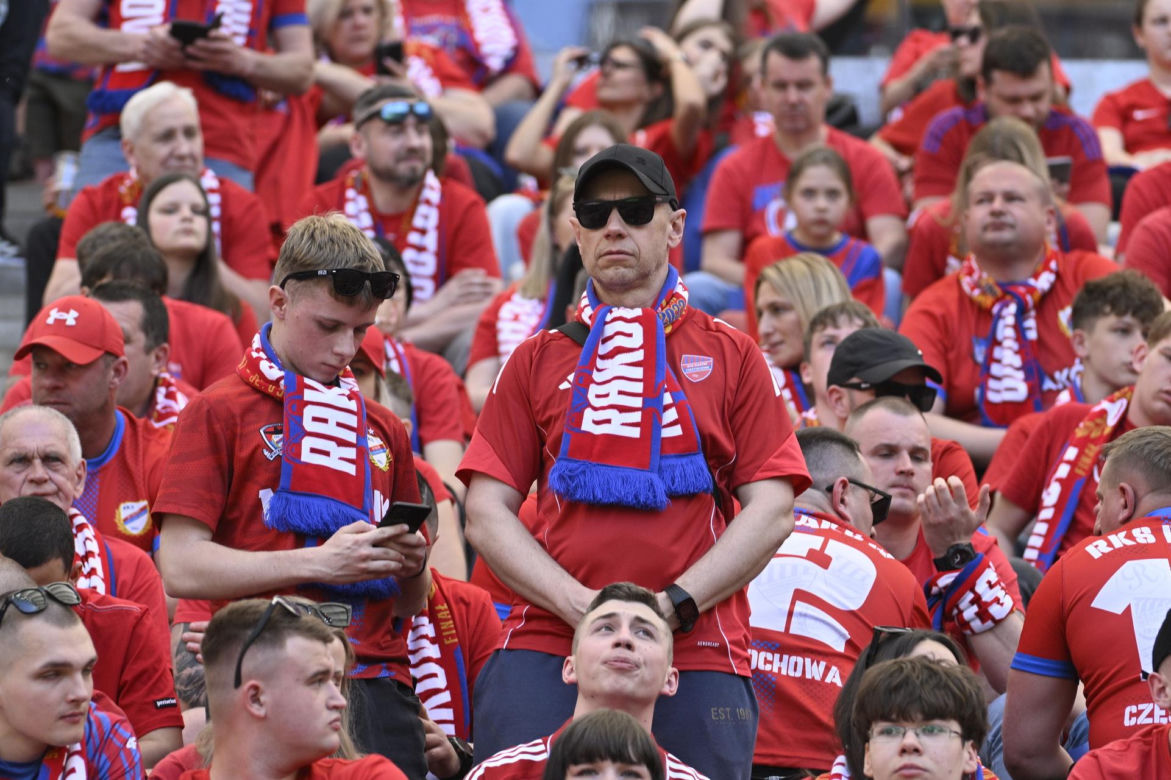 Kibice na finale Pucharu Polski: Górnik - Raków