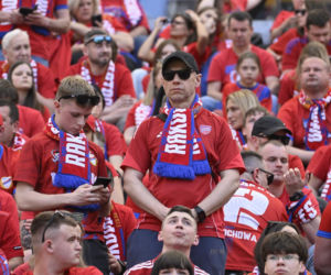 Kibice na finale Pucharu Polski: Górnik - Raków