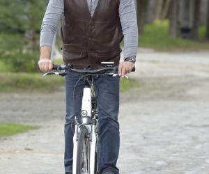 Karol Strasburger ćwiczy