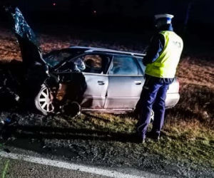 Taciewo. Jechał na czołówkę. Drugi kierowca musiał uciekać na pobocze