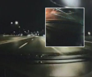 Wypadek na Trasie Łazienkowskiej - nagranie z momentu uderzenia