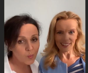 M jak miłość po wakacjach 2020. Marysia (Małgorzata Pieńkowska), Krystyna Banach (Dorota Chotecka-Pazura)