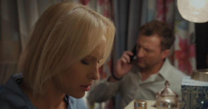 M jak miłość odc. 1921. Dorota (Iwona Rejzner), Bartek (Arkadiusz Smoleński)