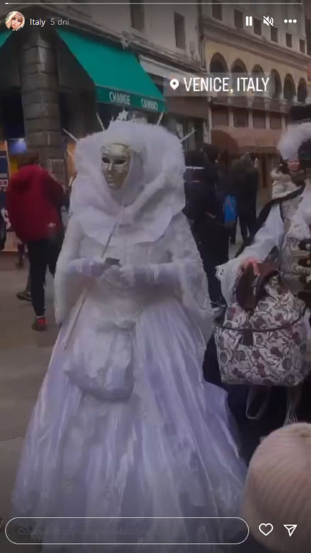 Zabrał narzeczoną do Wenecji