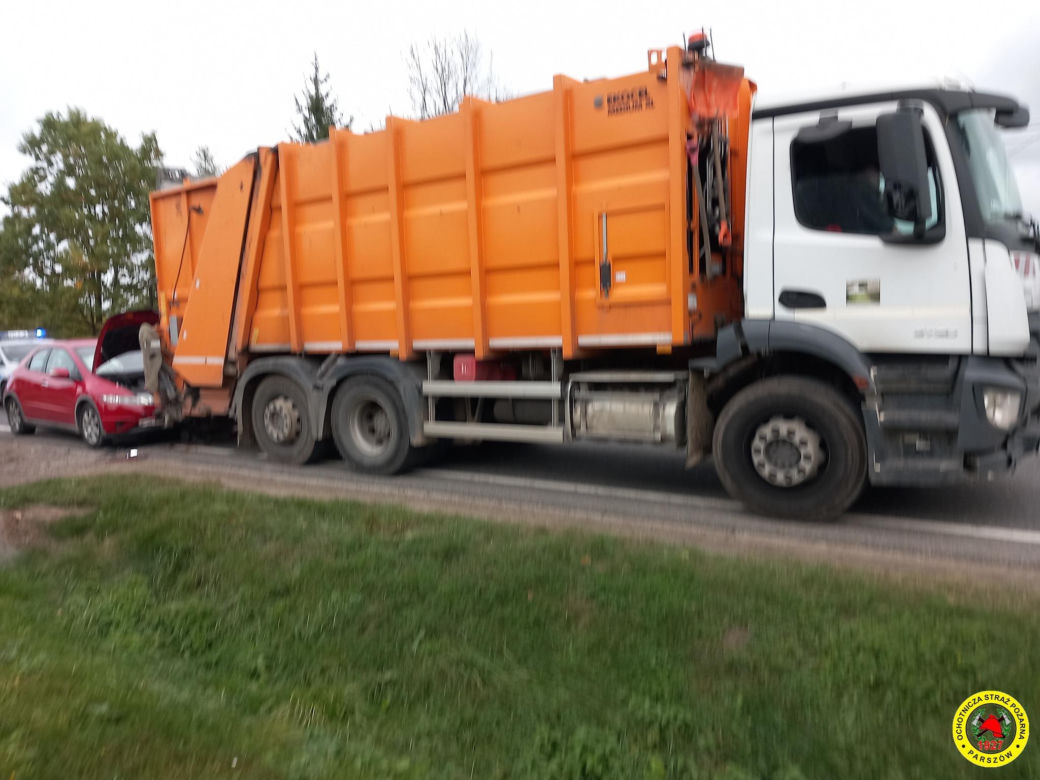 Poważny wypadek w Parszowie