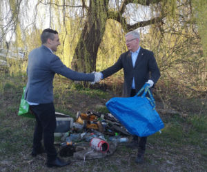 Jacek Jaśkowiak sprzątał Poznań z Miquelem