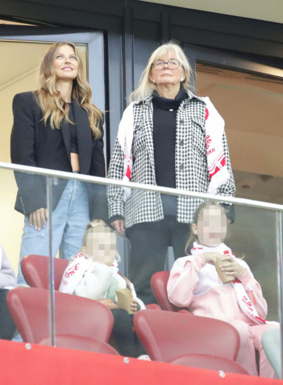  Gwiazdy oglądały klęskę Polaków z Holandią