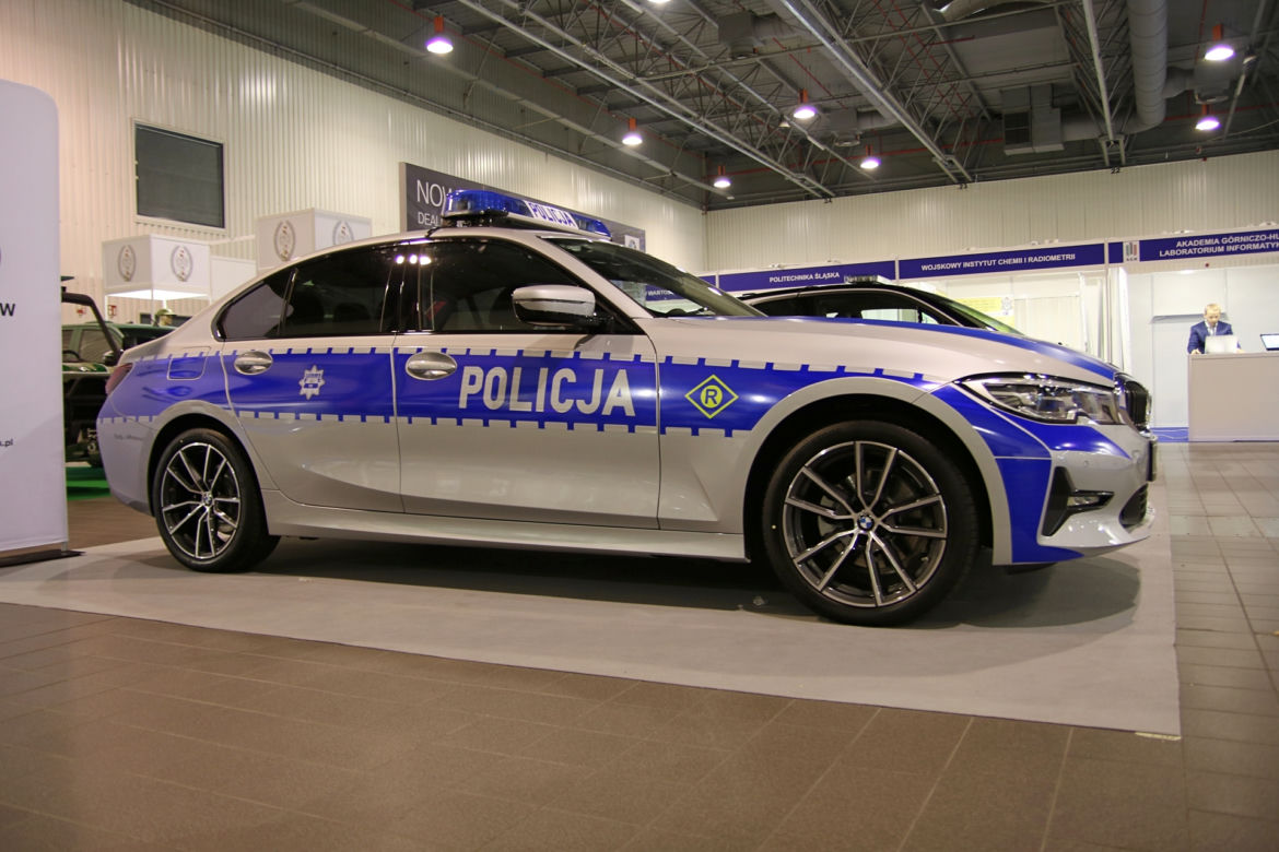 Policyjne oznakowane BMW serii 3