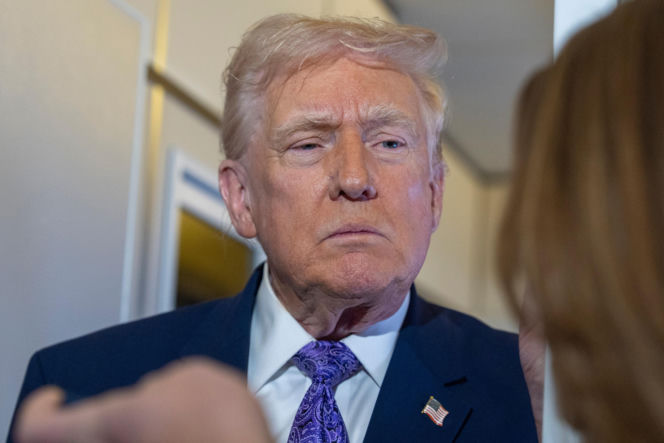 Zapytała Trumpa o badania lekarskie. Stracił nad sobą panowanie!