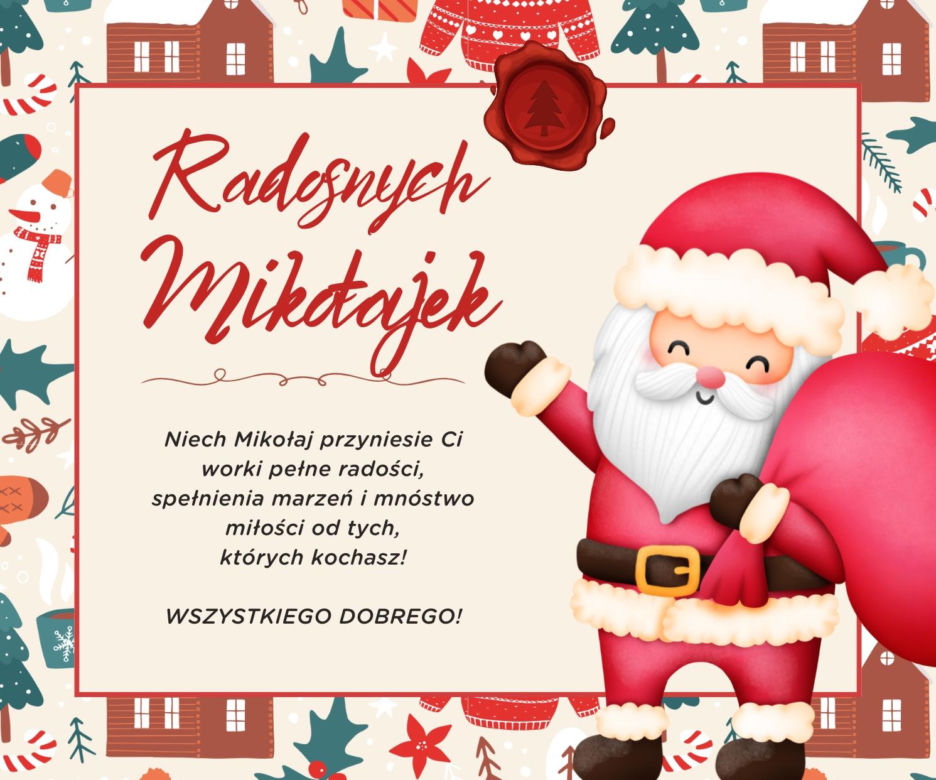 Kartka na Mikołajki