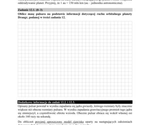 Matura 2020: Fizyka - poziom rozszerzony - ARKUSZE CKE 