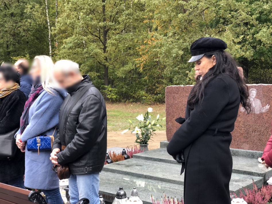 Poświęcenie nowego nagrobka Krzysztofa Krawczyka