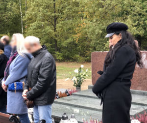 Poświęcenie nowego nagrobka Krzysztofa Krawczyka