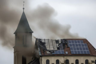 Kościół w ogniu. Co stało się z instalacją fotowoltaiczną?