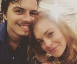 Lindsay Lohan z narzeczonym