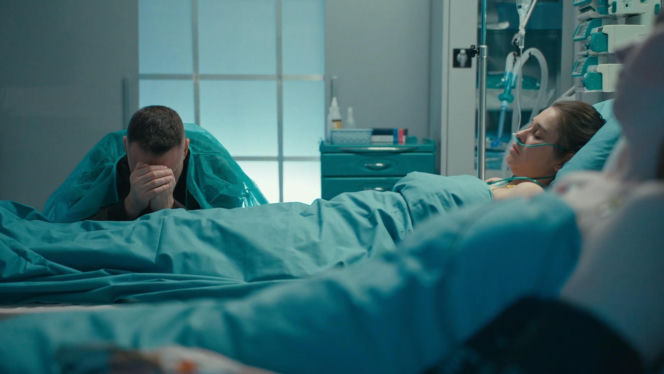 Na dobre i na złe odc. 984. Aleś Zagajewski (Paweł Małaszyński), Iga Kaczorowska (Anna Szymańczyk)