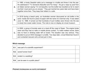 Egzamin ósmoklasisty 2021 angielski. Arkusze CKE, pytania, odpowiedzi, język angielski, języki obce [27.05.2021]