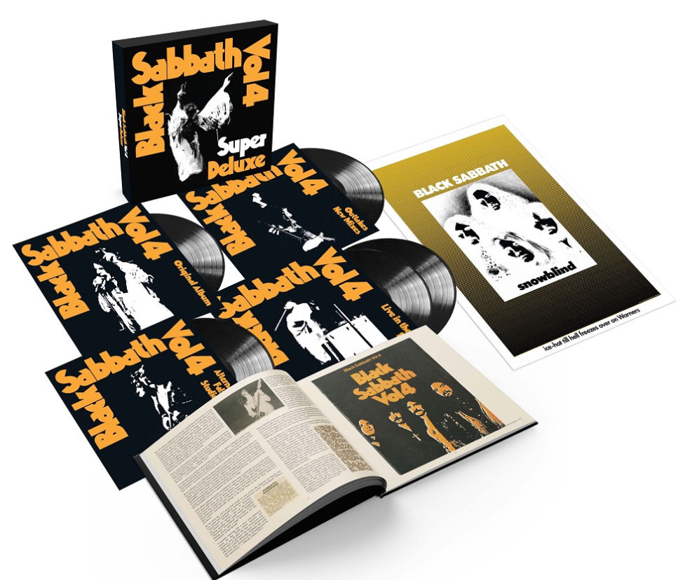 BLACK SABBATH VOL 4 REVISITED - wydanie Super Deluxe klasycznego albumu grupy z 1972 roku wkrótce w sprzedaży