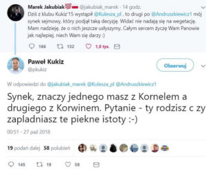 Kukiz popłynął i straci władzę