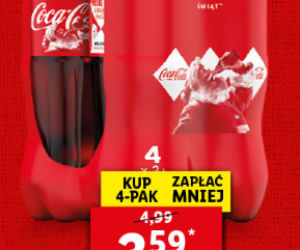 Coca-Cola -  3,59 zł/2 l/1 but.