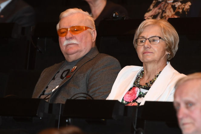 Danuta i Lech Wałęsa