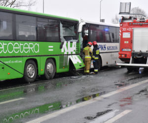 Szczecin: Zderzenie autobusów