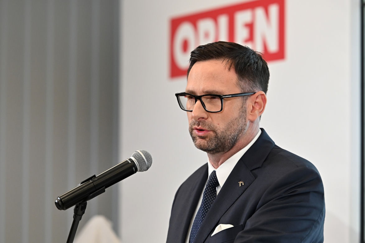 Daniel Obajtek w Gdańsku o fuzji Orlenu z Lotosem