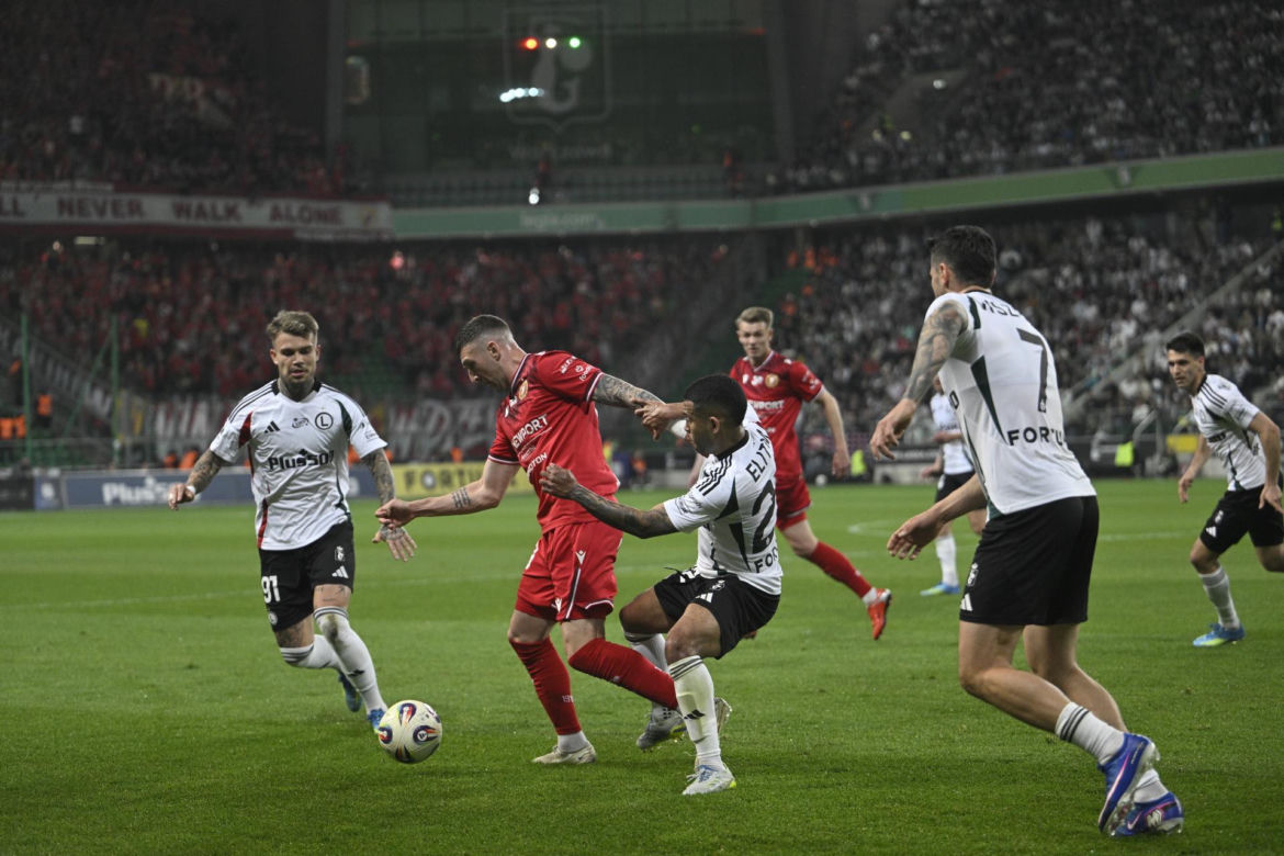 31. kolejka PKO BP Ekstraklasy 2025/2026. Mecz Legia Warszawa - Łódź Widzew