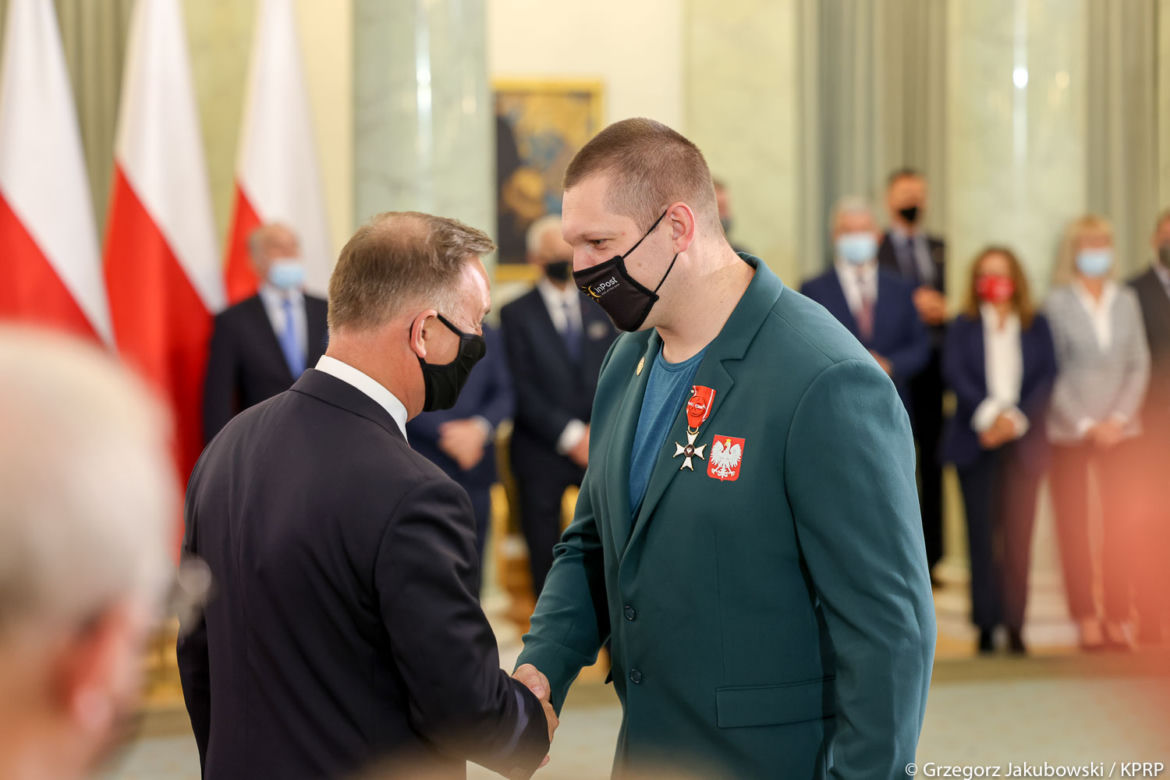 Maria Andrejczyk i Wojciech Nowicki odznaczeni przez Prezydenta RP [ZDJĘCIA]