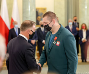 Maria Andrejczyk i Wojciech Nowicki odznaczeni przez Prezydenta RP [ZDJĘCIA]