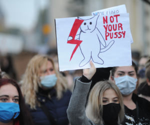 Koszalin: Protest kobiet na ulicach miasta