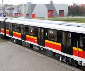 Powitaliśmy nowy pociąg metra. Skoda Varsovia jest już w Warszawie
