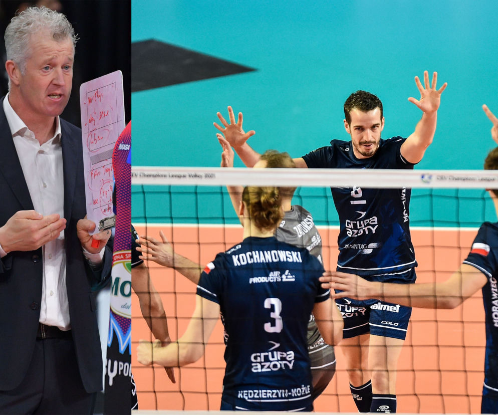 Siatkówka, Liga Mistrzów, Zaksa Kędzierzyn, Vital Heynen, trener, siatkarze