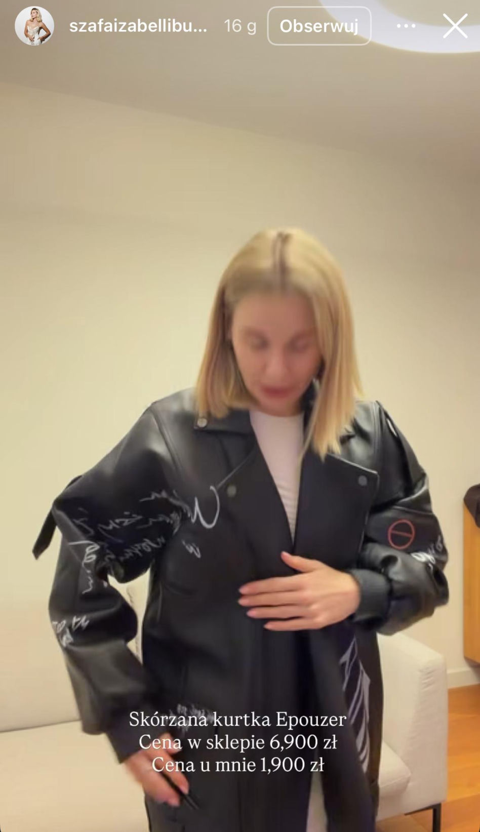 Możesz kupić dres po Julii Wieniawie
