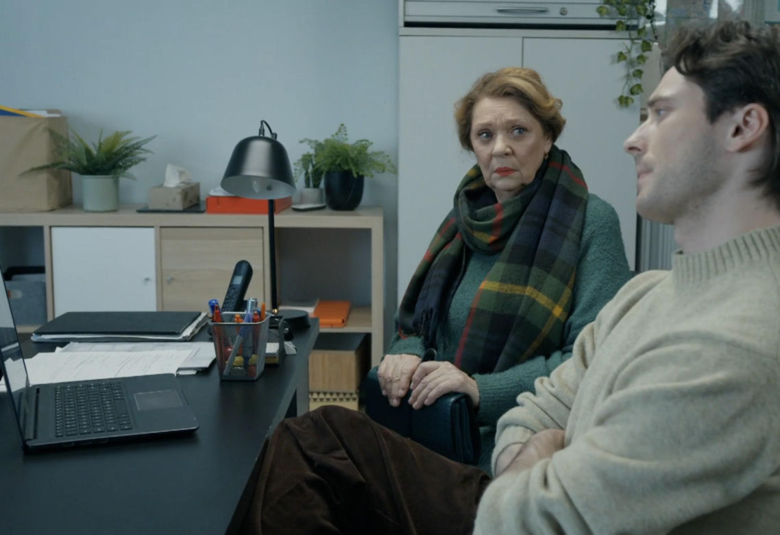 Barwy szczęścia, odcinek 3202: Józefina (Elżbieta Jarosik), Cezary (Marcel Opaliński)