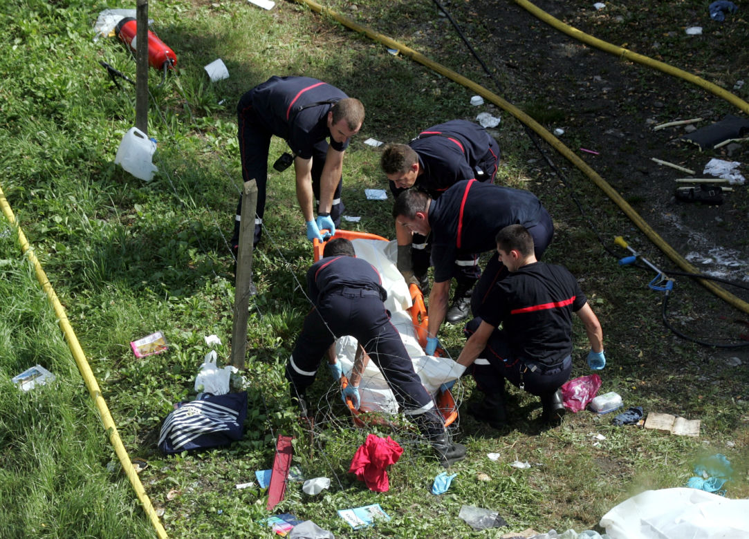 Wypadek pod Grenoble