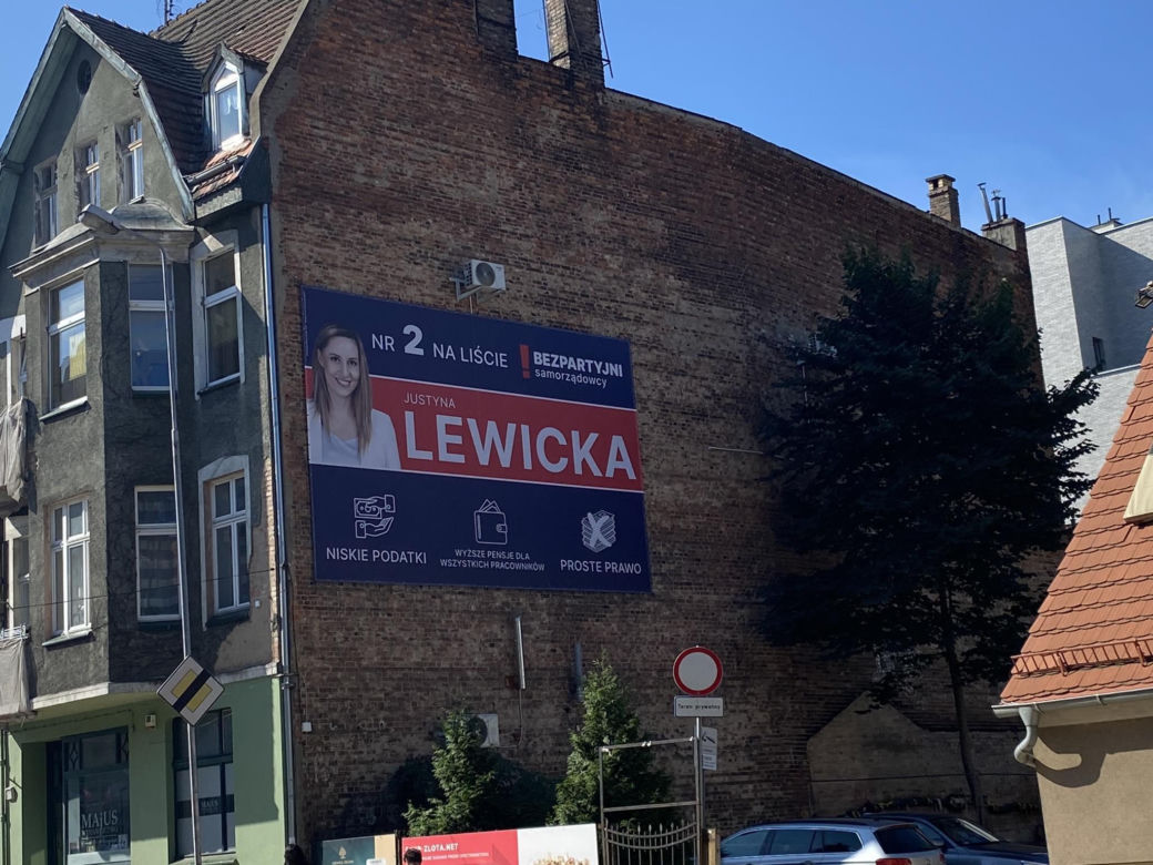 Plakaty wyborcze w Zielonej Górze. Zobaczcie jak wygląda nasze miasto! 