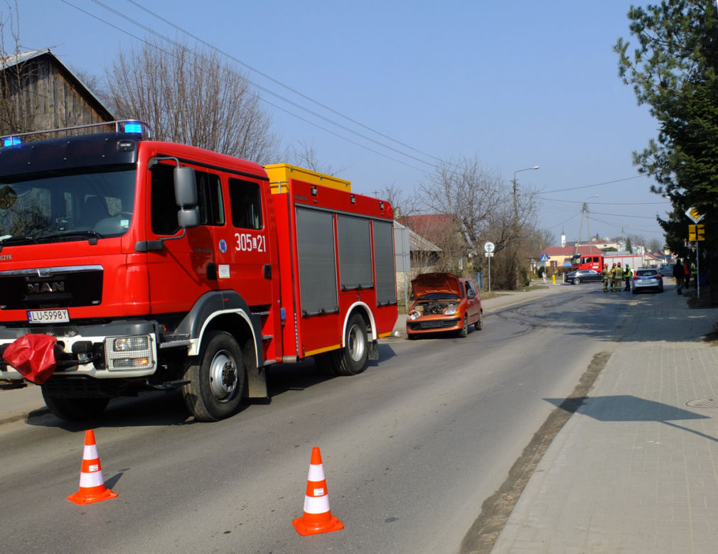 Wypadek z udziałem Dominika Tarczyńskiego 