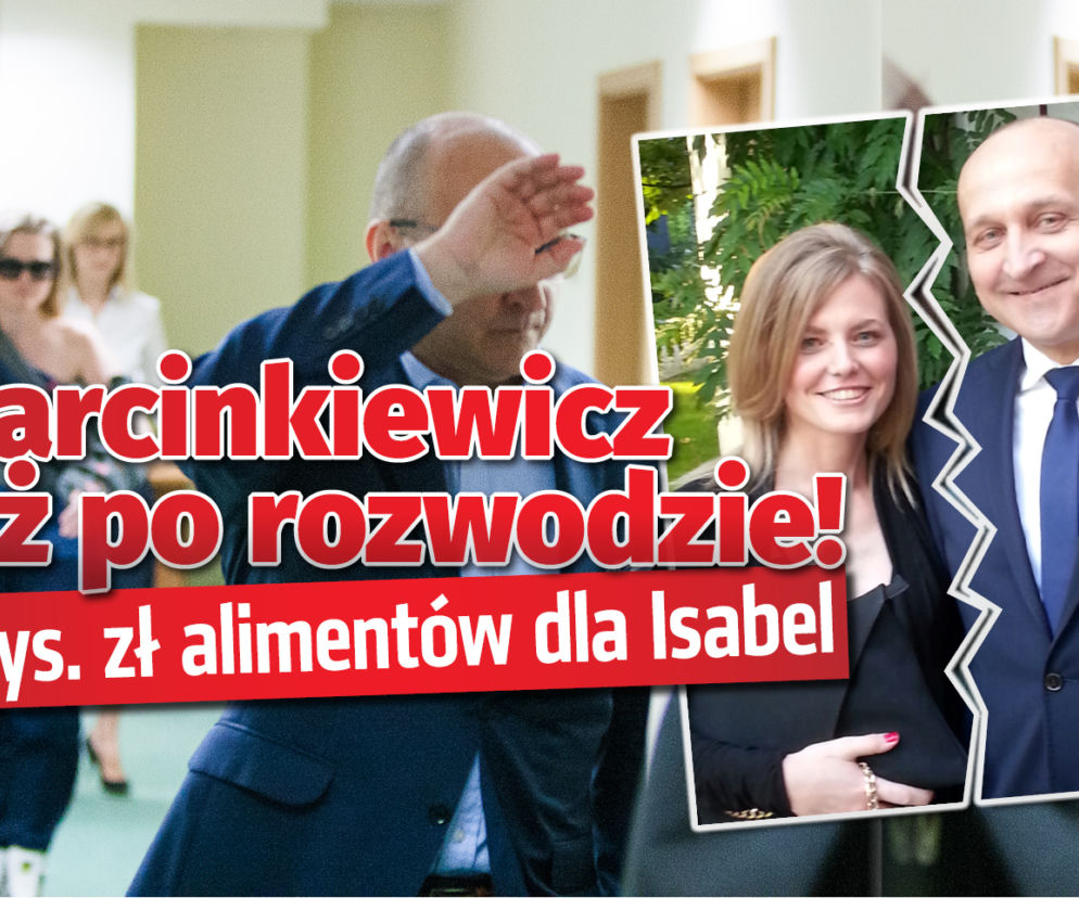 Marcinkiewiczowie już po rozwodzie! 5 tys zł alimentów dla Isabel 