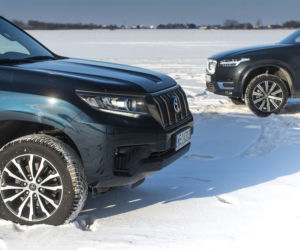 Volvo XC90 B5 AWD 8AT Inscription vs. Toyota Land Cruiser 2.8 D-4D AWD 6AT Executive
