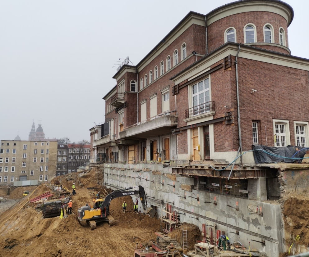 Nowy Teatr Polski w Szczecinie wyrasta z ziemi