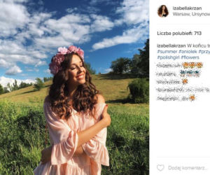 Izabella Krzan na Instagramie